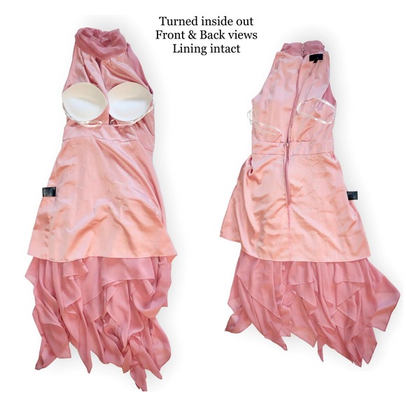 Michael Costello x REVOLVE Andrea Dress in Blush Size Small - Picture 7 of 8